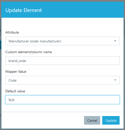 Adding elements in export profile #2