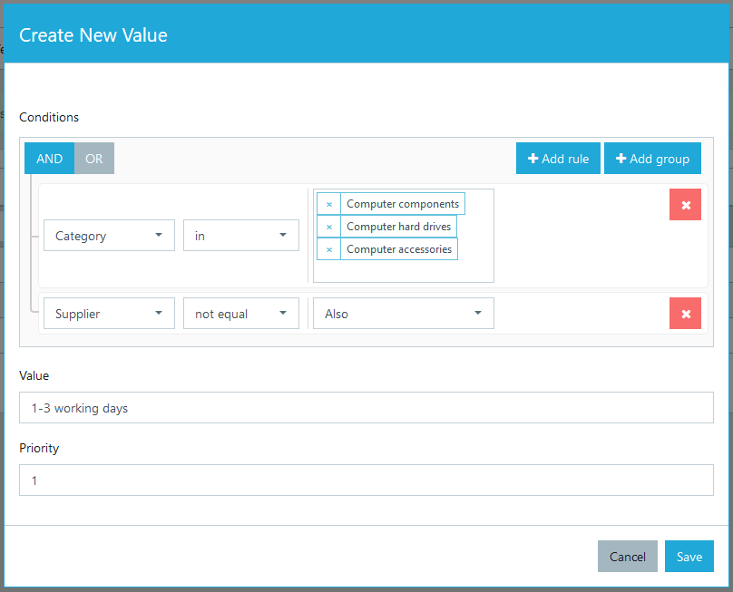 Creating dynamic attribute value