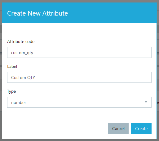 Create new dynamic attribute